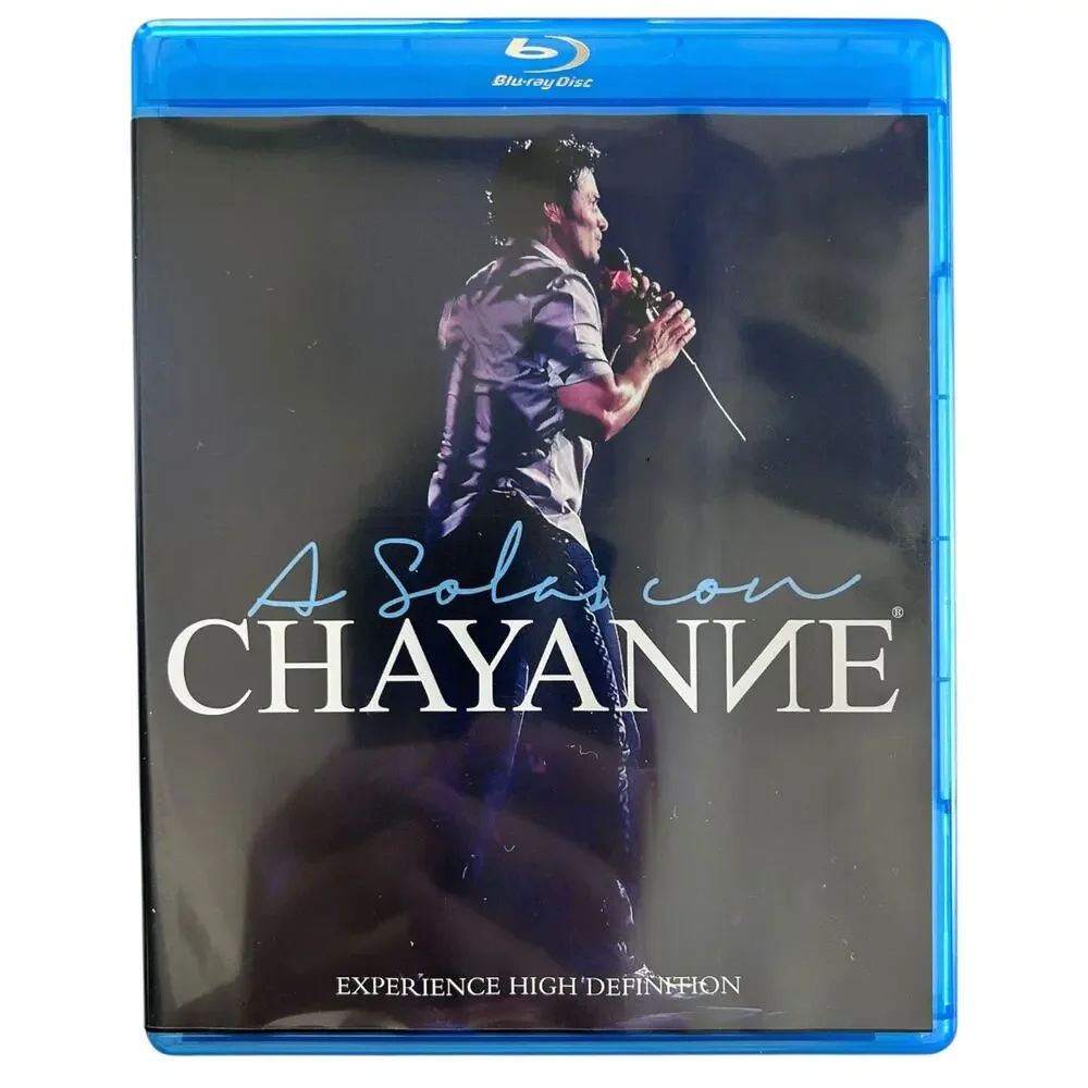 Chayanne A Solas Con Blu-ray 2012 Sony Music Latin Concert Live Tested OOP